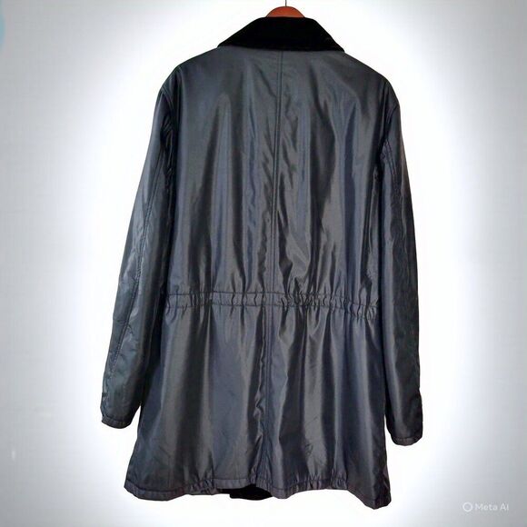 Giorgio Armani Men's Black Waterproof Coat (Made in Italy) - Picture 3 of 11